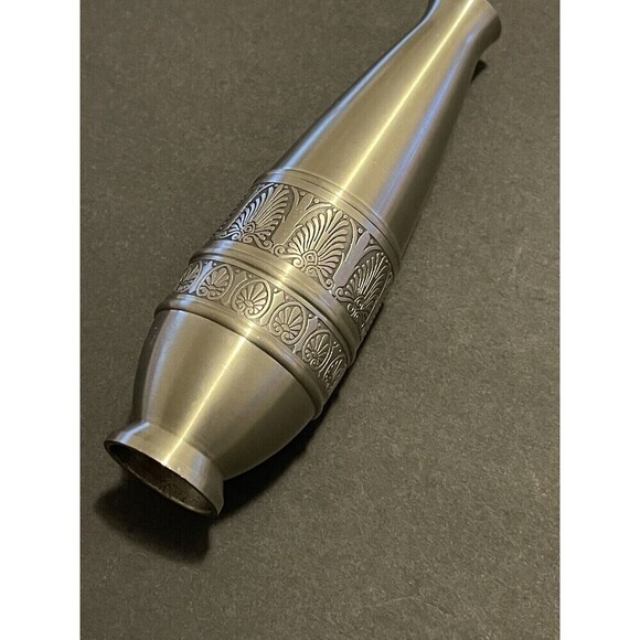 Pewter Beautiful Elegant Flower Vase Penang Malaysia - Picture 1 of 7